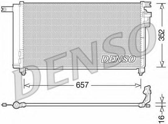 DENSO DCN43001 Конденсатор, кондиціонер