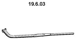 EBERSPACHER 19603 Труба вихлопного газу