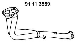 EBERSPACHER 91113559 Труба вихлопного газу
