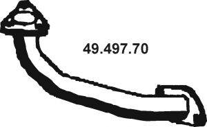 TESH 301752 Труба вихлопного газу