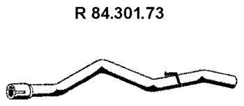 FORD 1 523 584 Труба вихлопного газу