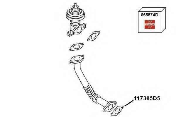 WAHLER 7900436 Рециркуляція ОГ