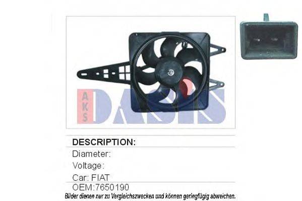 ALFAROME/FIAT/LANCI 7608426 Вентилятор, охолодження двигуна