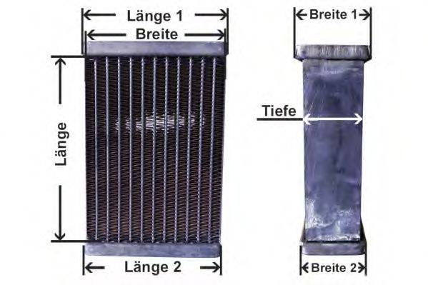 NRF 17001 сітка радіатора, охолодження двигуна