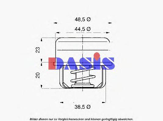 AKS DASIS 750417N Термостат, охолоджуюча рідина