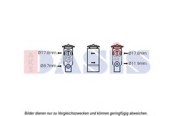 AKS DASIS 840251N Розширювальний клапан, кондиціонер