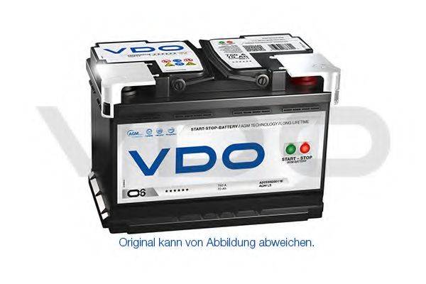 VDO A2C59520010D Стартерна акумуляторна батарея; Стартерна акумуляторна батарея