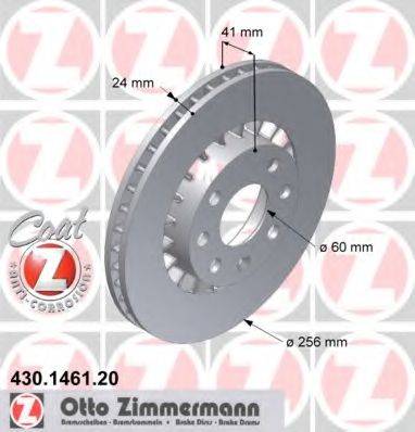 ZIMMERMANN 430146120 гальмівний диск