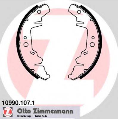 ZIMMERMANN 109901071 Комплект гальмівних колодок