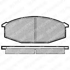 FMSI-VERBAND 20628 Комплект гальмівних колодок, дискове гальмо