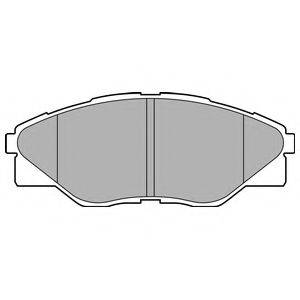 HYUNDAI 581O1-1WAO5 Комплект гальмівних колодок, дискове гальмо
