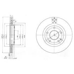 MERCEDES-BENZ 168 421 O712 гальмівний диск