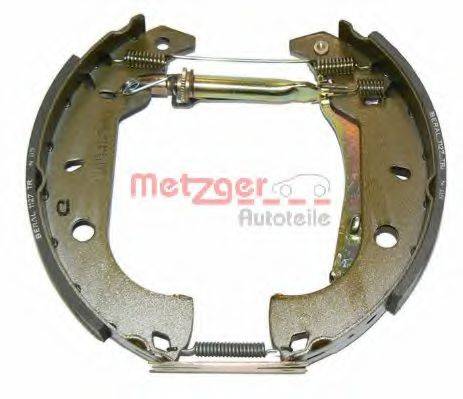 METZGER MG714V Комплект гальмівних колодок