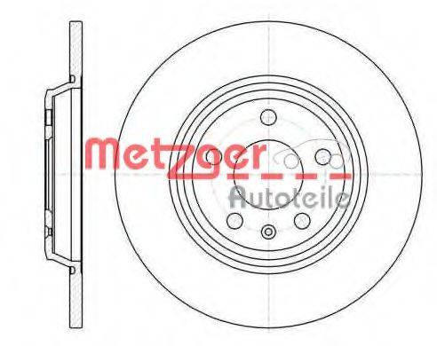 METZGER 6111200 гальмівний диск