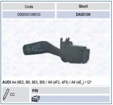 AUDI 4E0953521 Перемикач керування, сист. регулювання швидкості