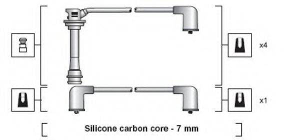 MAGNETI MARELLI 941318111094 Комплект дротів запалювання