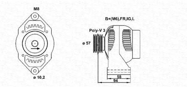 MAGNETI MARELLI 943356582010