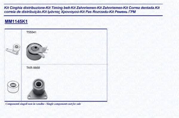 MAGNETI MARELLI 341311451101 Комплект ременя ГРМ